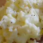 Scrambled egg white